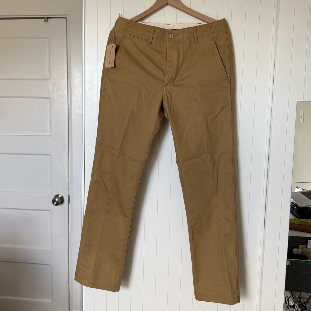 Orslow slim fit military chinos